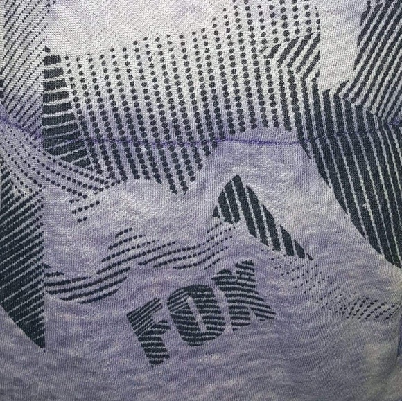 💜 FOX RIDERS RARE A+SOFT PURPLE VINTAGE PULLOVER - Picture 4 of 7